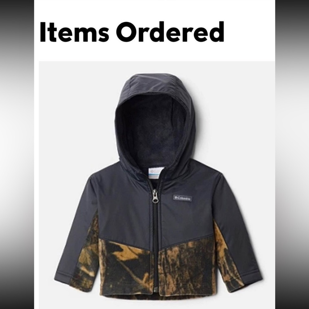 6-12mo Columbia Steens Mtn Fleece